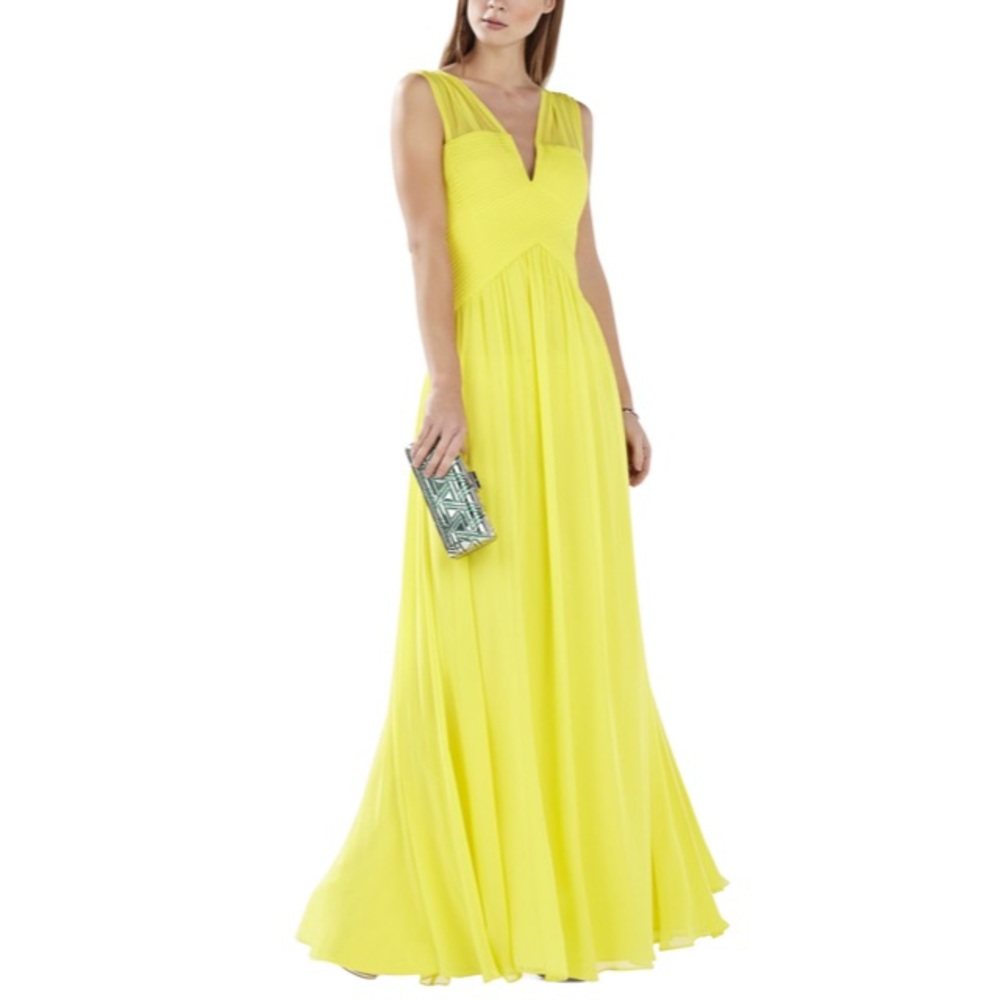 BCBG - Astella Sleeveless Shirred Gow